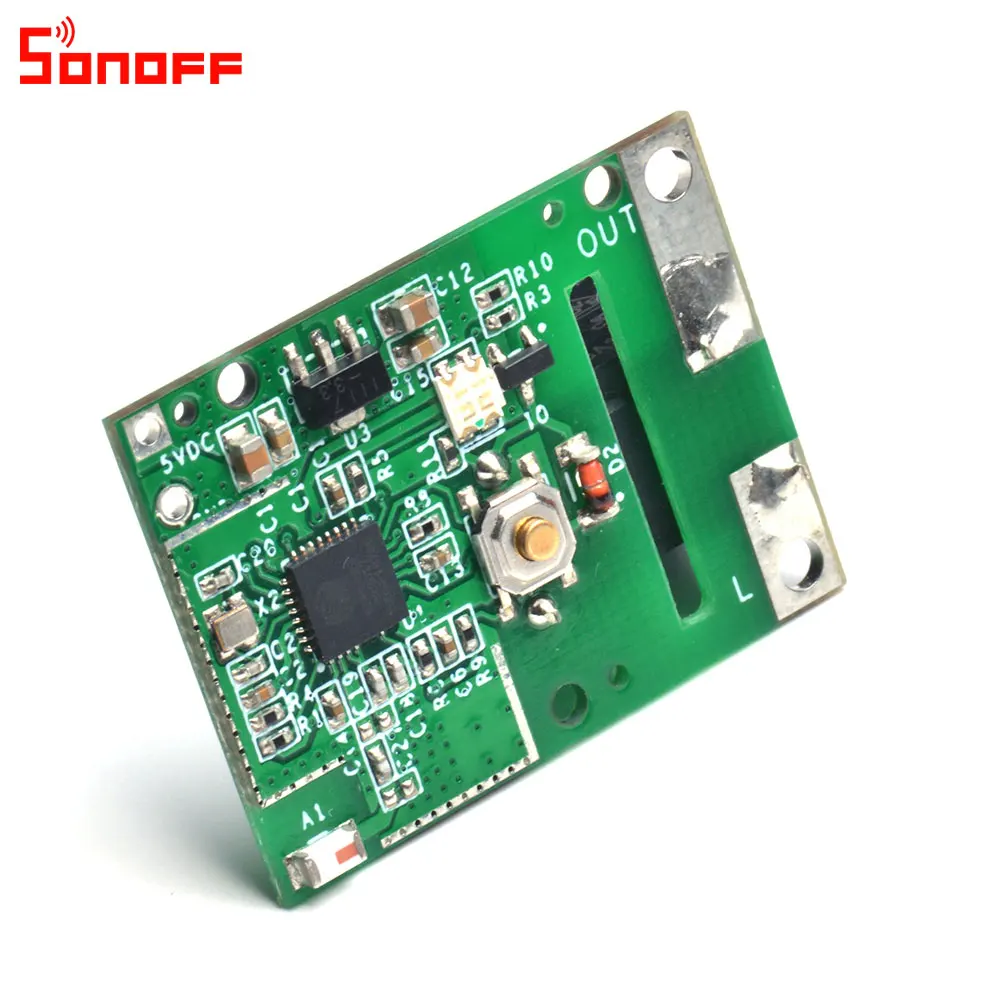 SONOFF RE5V1C DC 5V Wi-Fi Dry Contact Relay Module Inching/Selflock Mode Switch Remote Control Work via eWelink 2