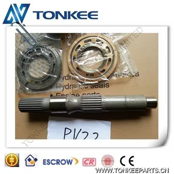 Best PV22 Cylinder Block Valve Plate Set Plate Piston Shoe Drive Shaft Bearing PV22 Hydraulic Pump Parts