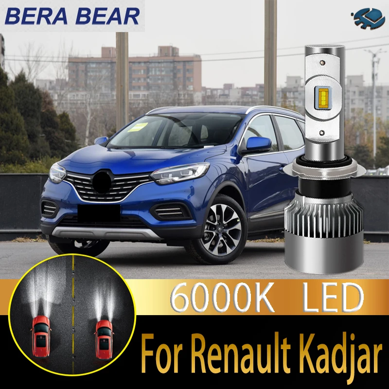 

BERA BEAR Car Headlight Bulbs LED For Renault Kadjar LED Car 6000K 10000LM White Light Auto Headlight 2X