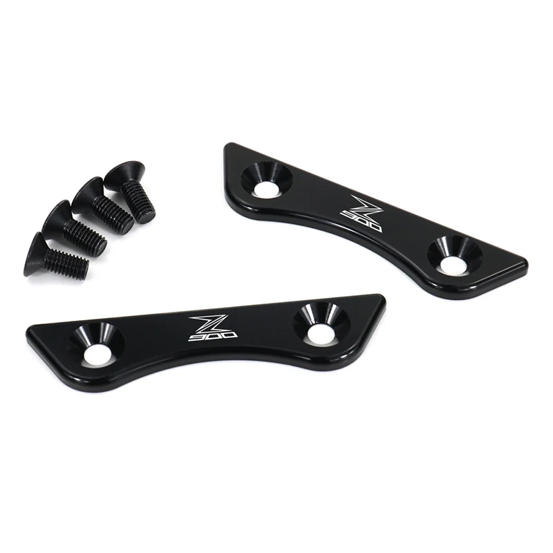 

CNC Rear Passenger Peg Holes Cover Fit For Kawasaki Z900 ABS 2017-2021 Z900 2017-2019 Footpeg Block Off Plate Blanking Plates
