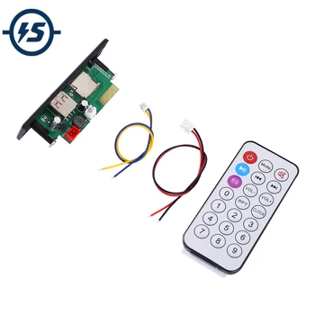 

3W Mono Power Amplifier Module 12V 24V 36V MP3 WAV Decoder Board Bluetooth Remote Control Support TF Card U-disk FM