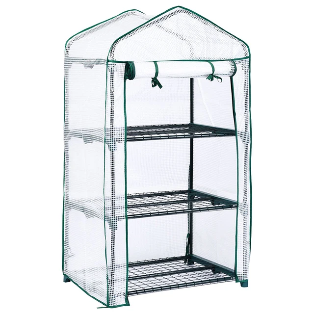 3-Szintű Mini Üvegházhatású Sátortermelő Menedékkódex Vetőmagok Virágok Bonsai Növények - Image 4