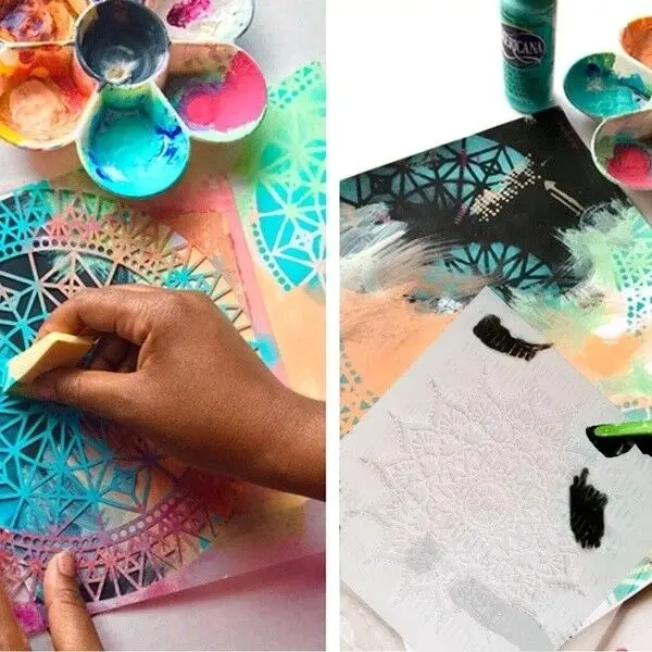 21*29cm A4 Custom Theme Graffiti Stencil DIY Layering Wall Scrapbook  Coloring Embossing Album Decoration Card Painting Template - AliExpress
