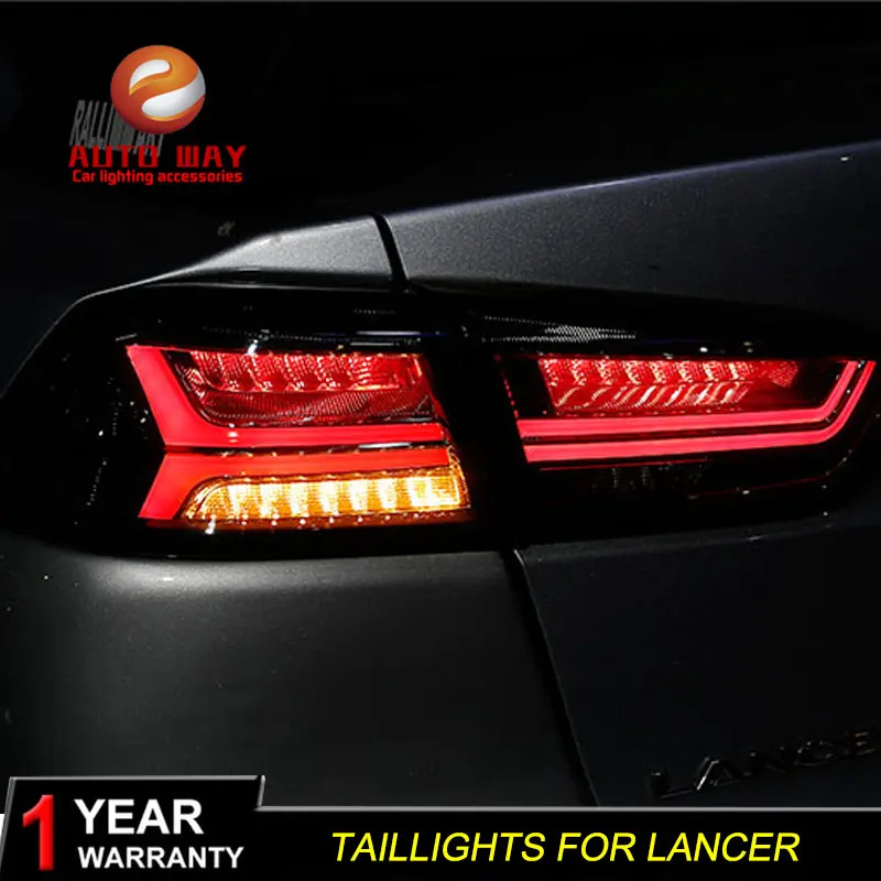Чехол для автостайлинга Mitsubishi Lancer 2009 2016 задние фонари задний фонарь светодиодная