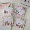 50 Sheets Cute Cartoon Memo Pad Student Decorative Diary Non Sticky Notes Scrapbooking Diy Kawaii Notepad School Stationery 6