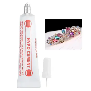 

9ml Quick Dry Jewelry Crafts Adhesive Glue Fixing Gel for Art Watches Jewelry Rhinestones Crystal DIY Craft Tool Strong Hotfix