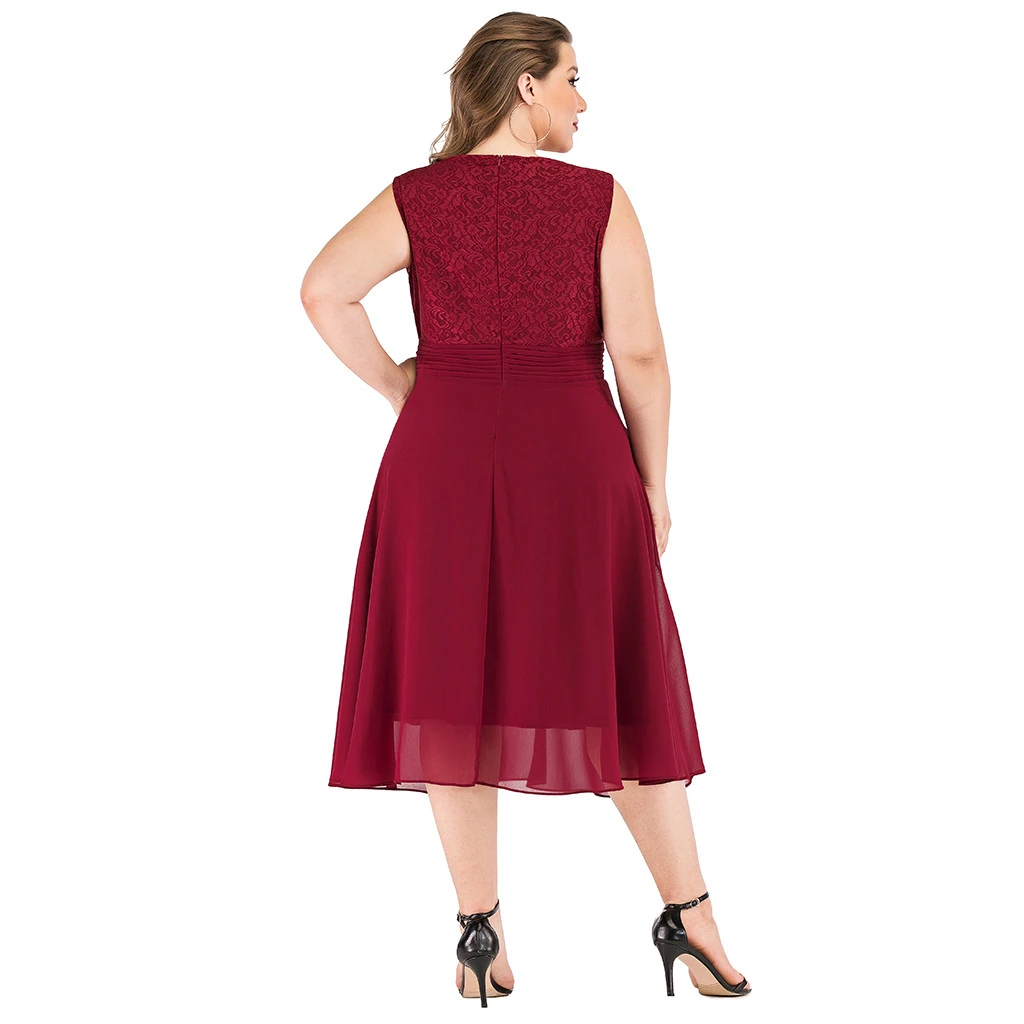 JAYCOSIN Lace Dress Women