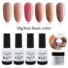 Очень тонкий, 28 г/кор., французский, белый, прозрачный, розовый, телесный, погружной порошок, без лампы, для лечения Ногтей, Dip порошок, натуральный, сухой гель для ногтей, салонный эффект