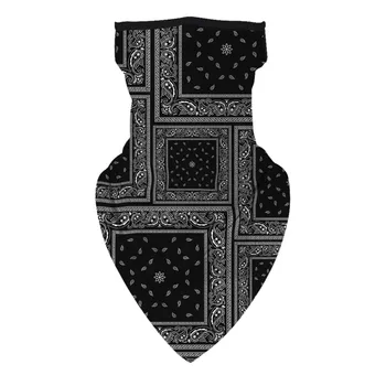 

Unisex Print Seamless Ear Cover Sports Mouth Dustproof Facemask Scarf Neck Tube Face Dust Riding Covers Mascarillas Mondkapjes