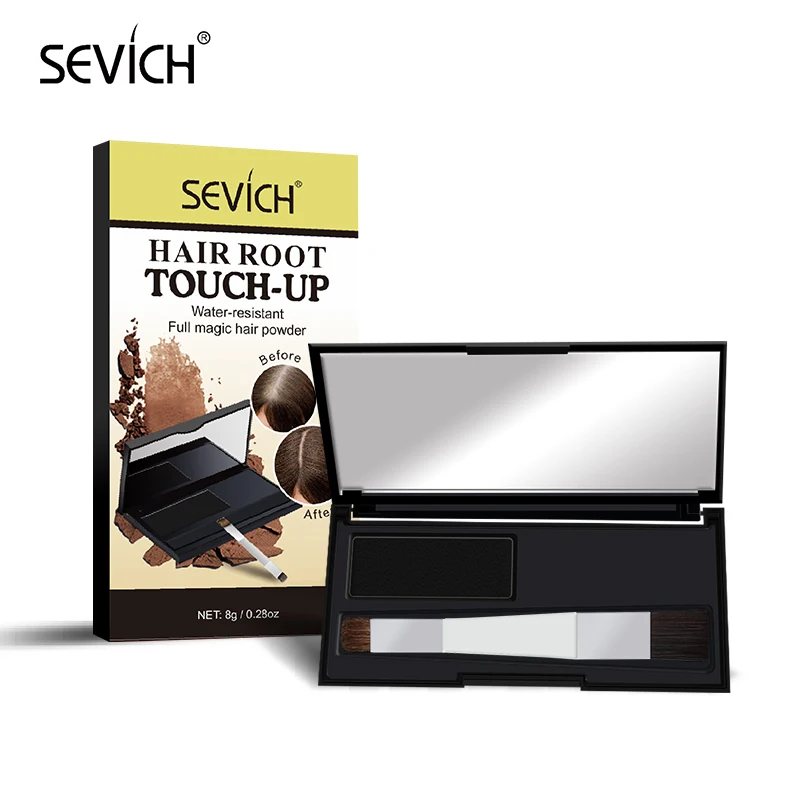 

SEVICH Unisex 8g Hairline Shadow Powder Waterproof & Instantly Coverage Hair Root Makeup 4 Colors Hairline Concealer Powder