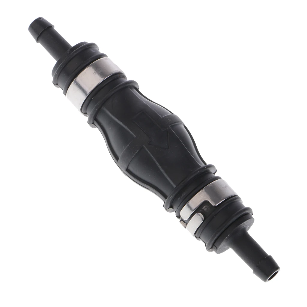 6.5mm Rubber Hand Primer In-line Fuel Pipe Pump Bulb Type Outboard
