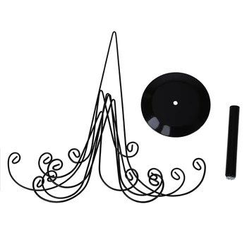 

New Black Iron Ornament Tree Detachable Display Holder Stand Organizer
