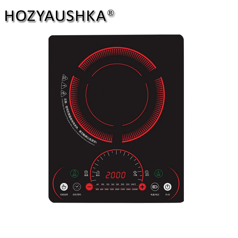 3500W Induction Cooker commercial touch battery stove large firepower fried cooking induction cooker,electric stove boiler