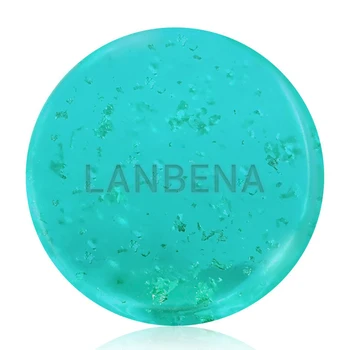 

Moisturizing Seaweed Handmade Soap Acne Hyaluronic Acid Deep Cleansing Face Care 24k Gold Mini Anti-wrinkle Round Gift