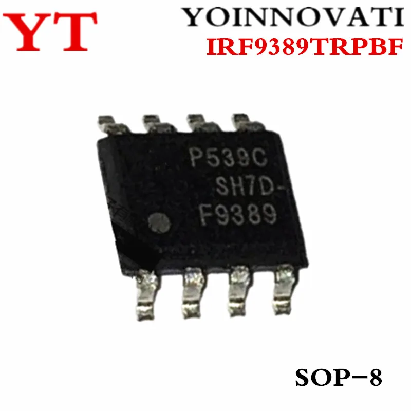 100 шт./лот IRF9389TRPBF IRF9389 9389 MOSFETN/P-CH30V6.8A/4.6A 8SO IC лучшее качество. | Электронные