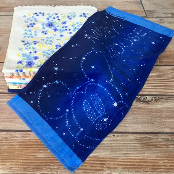 

Disney cartoon cotton towel Minnie Mickey Mouse Pooh soft absorbent adult men and women children kids face large towel 80x35cm