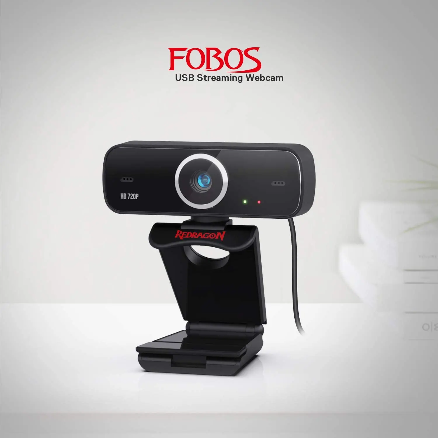 Redragon GW600 720P Webcam Built-in Dual Microphone Computer Web Camera For Online Courses Video Conferencing Streaming pc webcam,pc web camera,computer camera