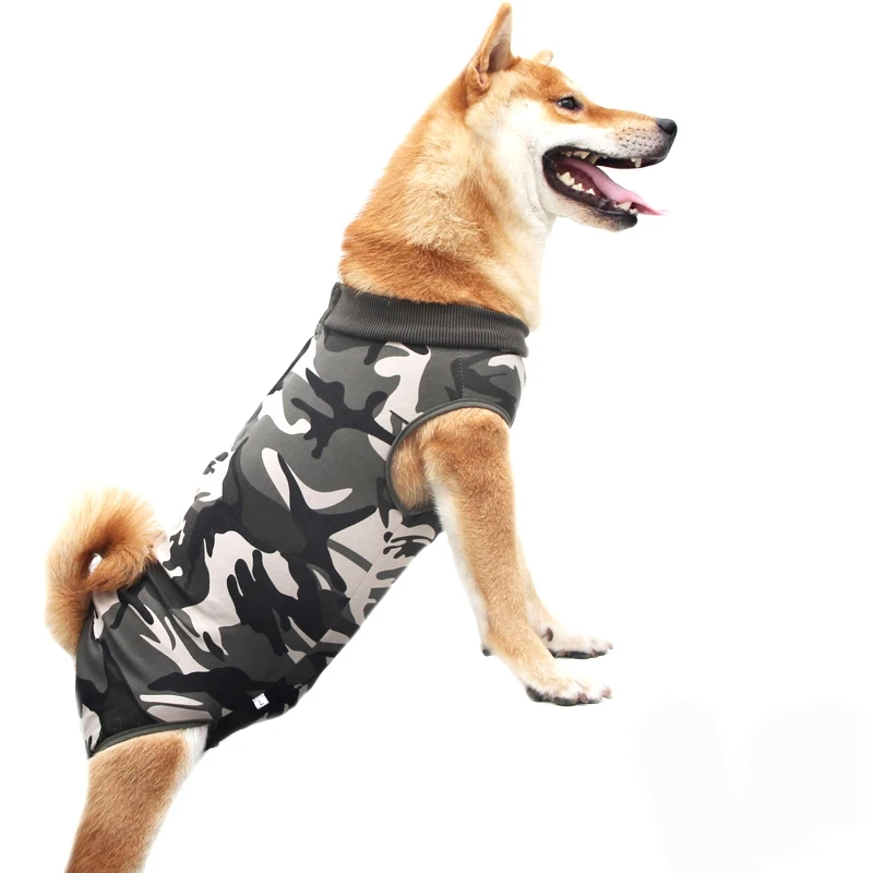 Костюм для восстановления собаки щенка, медицинский костюм, одежда и после хирургической операции, одежда для защиты от вылизывания ран