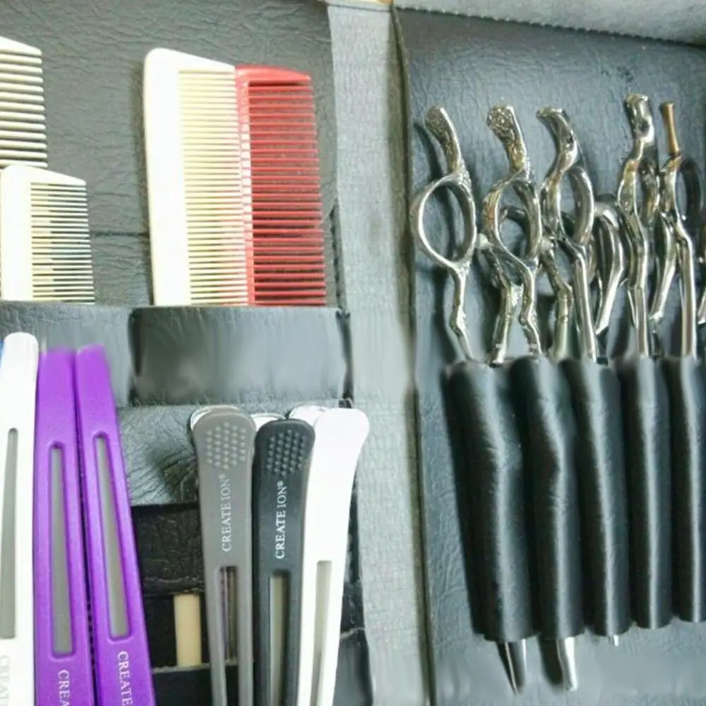 Ножницы для волос сумка Салон парикмахерские ножницы инструмент складной мешок для стилистов ножницы-гребень чехол