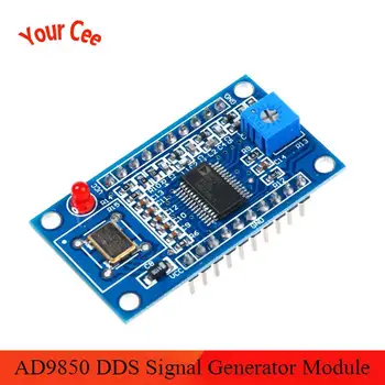 

AD9850 0-40MHZ DDS Signal Generator Module 2 Sine Wave 2 Square Low-pass Filter 125MHZ Crystal Oscillator Test Equipment Board