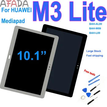 

New 10.1" LCD Display For Huawei Mediapad M3 Lite 10 BAH-AL00 BAH-W09 BAH-L09 Touch Screen Digitizer Sensor Assembly Replacement