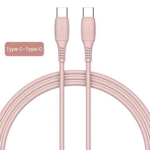 C To USB Type C Cable For MacBook Pro 3A PD Fast Charging Cable USB-C Type-C Charger Quick Cable For Huawei Pro Xiaomi 1m