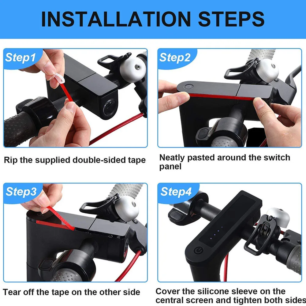 Scooter Dashboard Cover For Xiaomi M365/Pro Waterproof Scooter Circuit Board Silicone Case Electric Scooter Accessories