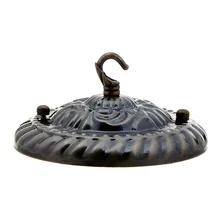 Потолочный светильник, основание лампы, винтажный узор розы, подвесные аксессуары для освещения, выравнивающий винт для светильника