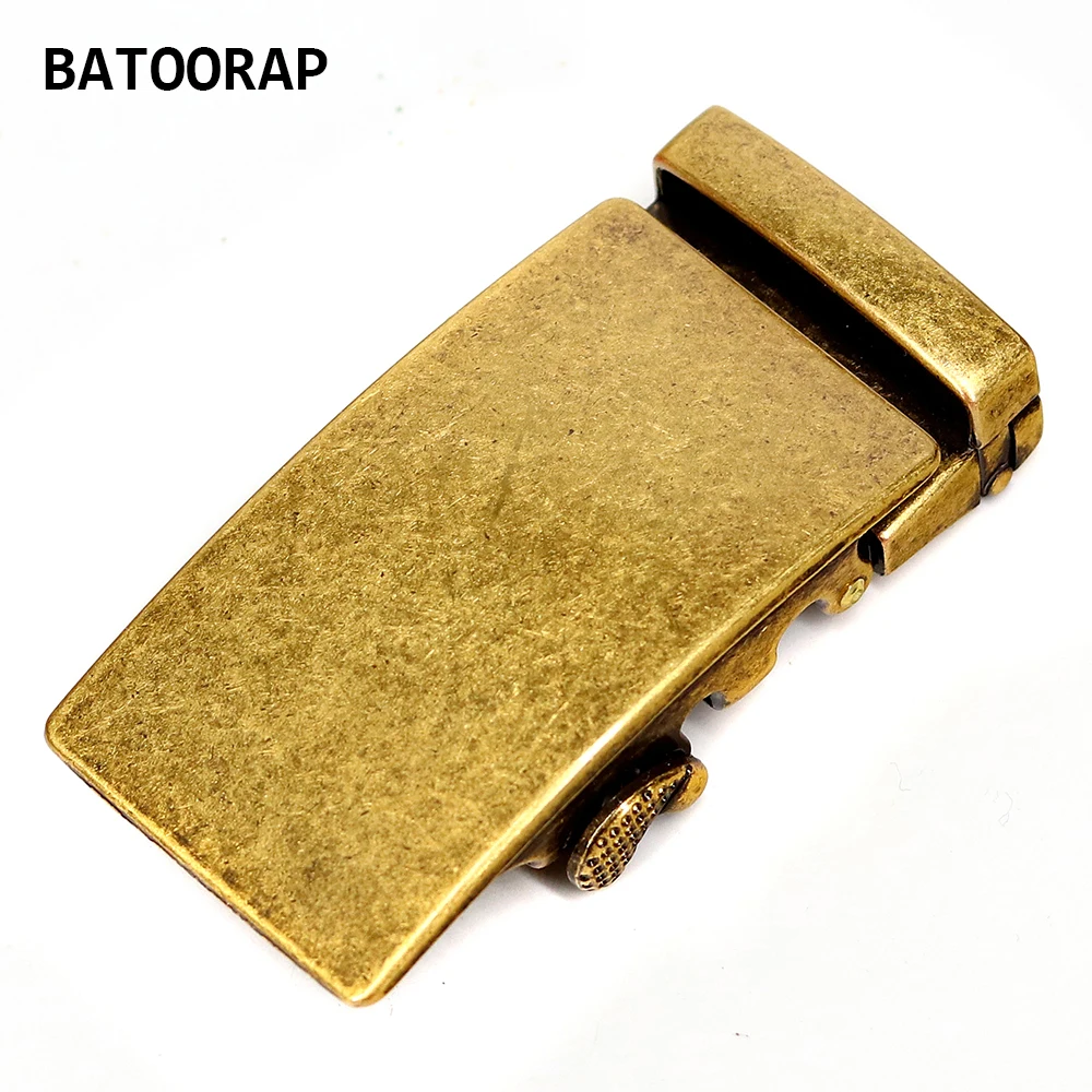 

Классическая мужская пряжка для ремня Автоматическая Золотая прямоугольная винтажная металлическая пряжка для ремня с зажимом для проволоки Подходит для ремня с храповым механизмом 3,5 см