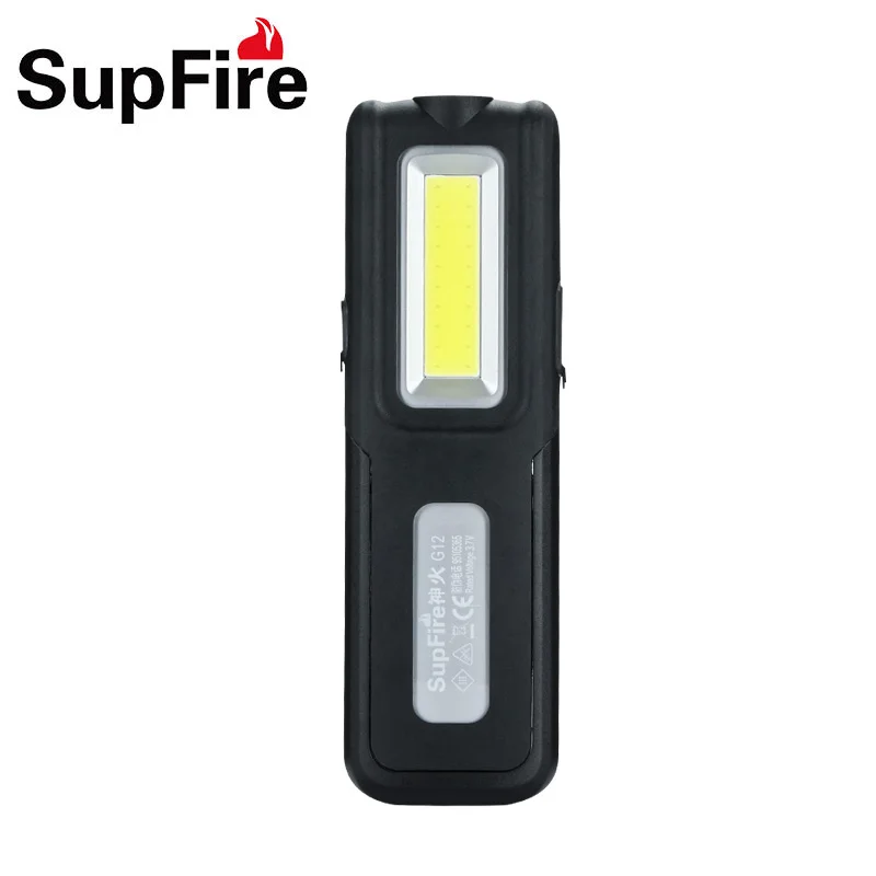 

Supfire Flashlight Linterna LED COB Light G12 USB Work Light 1000lm Camping Lanterna Tent Light Rechargeable Lamp