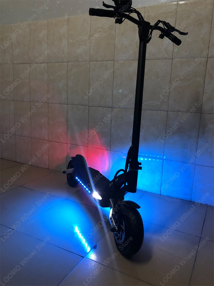 Оригинальный двухмоторный электроскутер Kaabo Mantis Pro 2000 Вт Аккумулятор LG 60 в Ач
