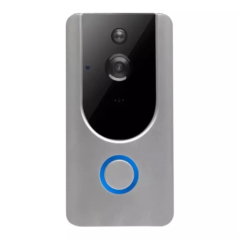 

SZSUNTEX HD Smart Wireless Wifi Video Doorbell 720P Phone Call Door Bell Camera Infrared Remote Record Home Security Monitoring
