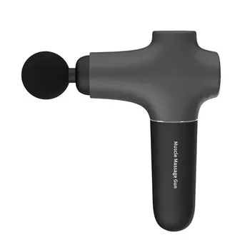 

Deep Muscle Tissue Percussion Electric Body Massager Sports Drill Massage Tool Mini Size with 3 Heads for Women