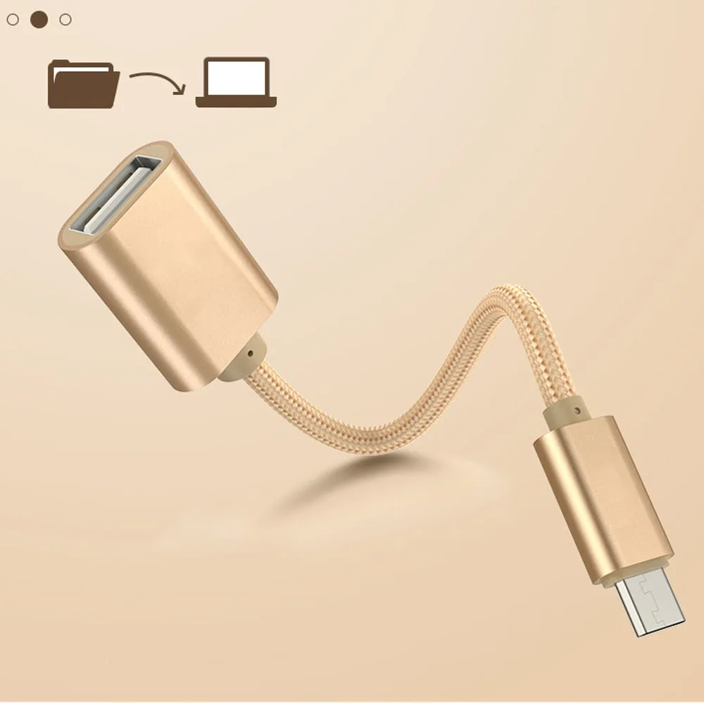 Micro USB OTG кабель адаптер для Xiaomi Redmi Note 5 Micro USB разъем для samsung S6 планшет Android USB 2,0 OTG адаптер