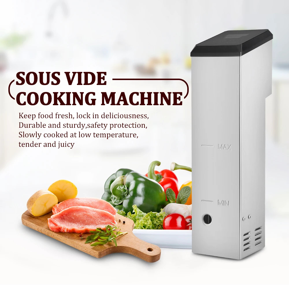 Description Picture 3 of itemITOP 1100W/2000W Sous Vide Waterproof Sturdy Immersion Circulator Slow Cooker Cooking Machine 110V 220V