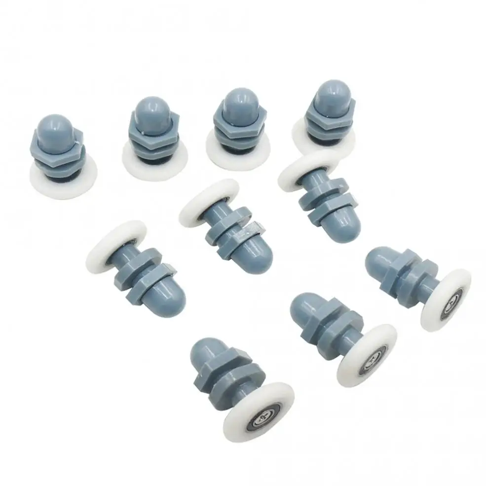 Shower Room Glass Sliding Door Roller 1pcs 25mm Universal Plastic + Nylon Small Hanging Wheel Suitable for Bathrooms
