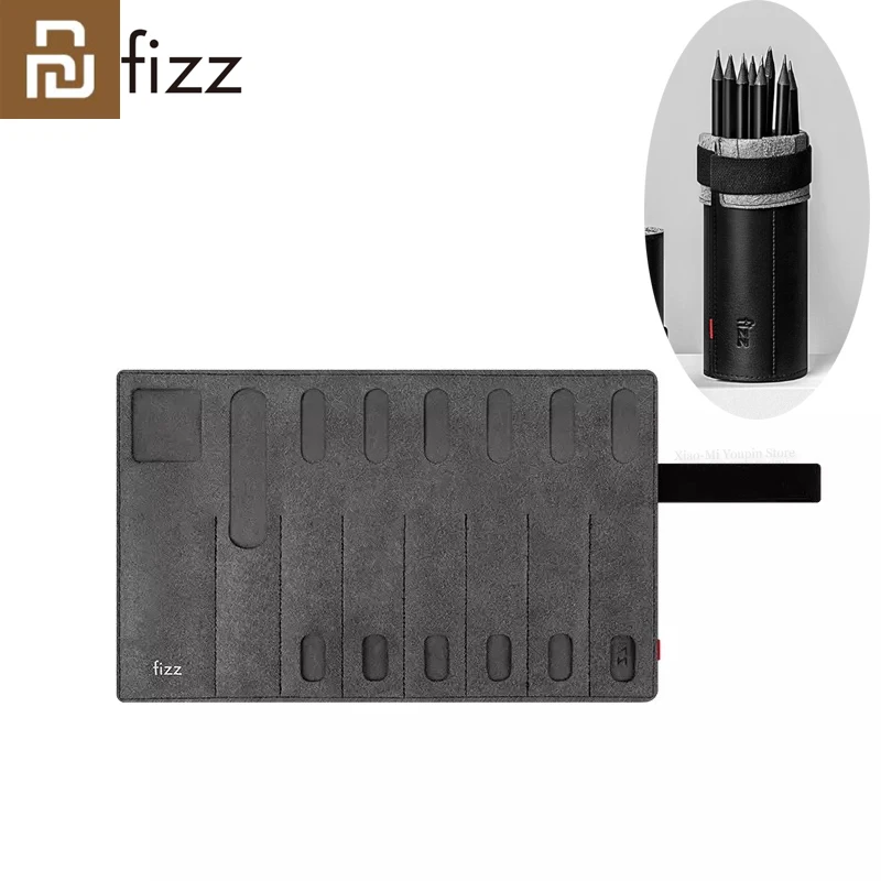 Кожаный чехол Youpin Fizz для ручки держатель ручек сумка хранения канцелярских