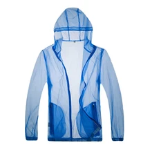 Одежда для рыбалки для мужчин Легкие нейлоновые рубашки с капюшоном быстросохнущие УФ Защита ветрозащитная кожа пальто Защита от солнца Спорт на открытом воздухе
