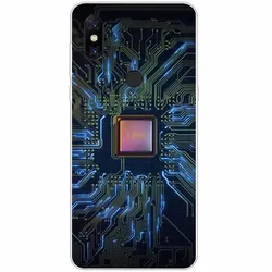 Soft Cover TPU Silicone Print Clear Bumper Case for Xiaomi Mi Max 2 (1)