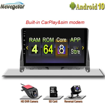 

intel 4G+64G For Mercedes Benz C Class 3 W204 S204 2006 - 2011 Car Radio Multimedia Video Player Navigation GPS Android 10