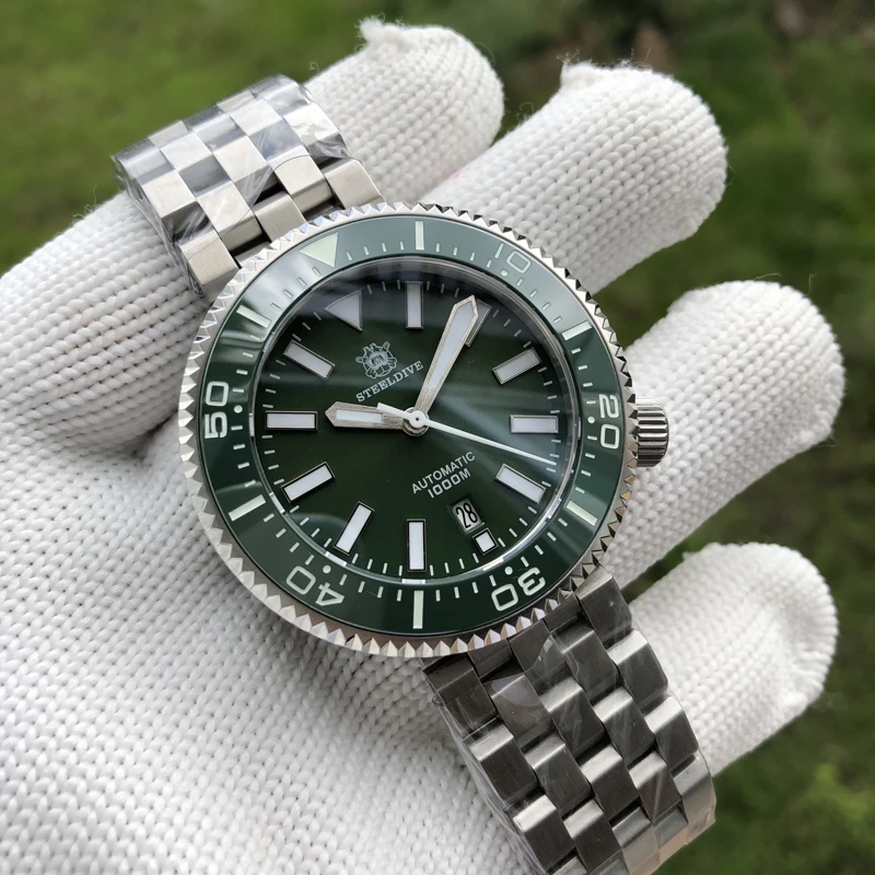 dive watch men,STEELDIVE mens automatic watches 1000m waterproof tuna  mechanical wristwatch C3 luminous ceramic bezel clock|Mechanical Watches| -  AliExpress