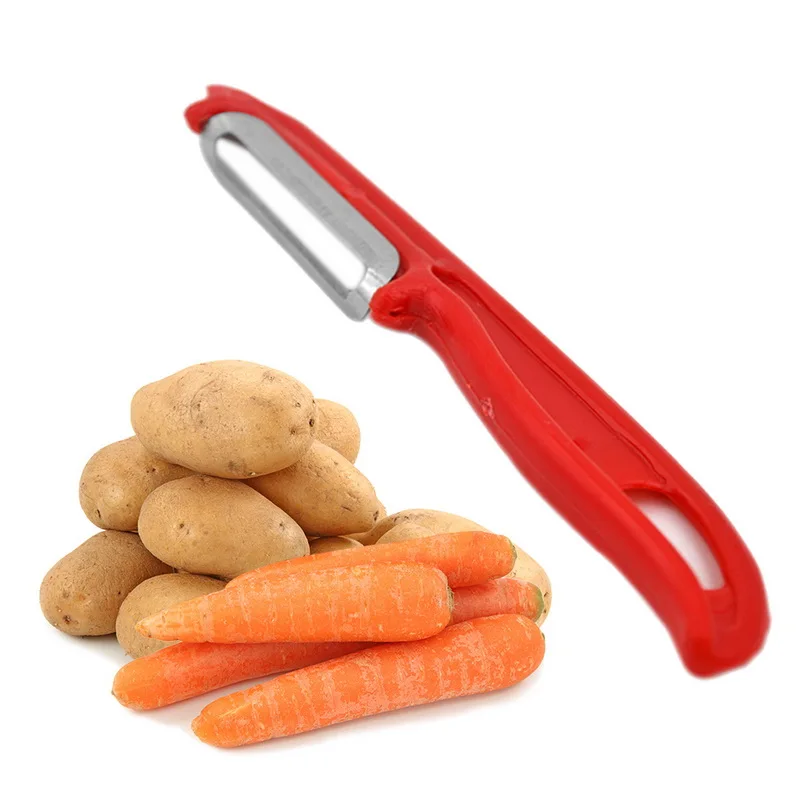 

1PC Kitchen Supplies Slicers Gadgets Mini Fruits Cutter Melon Planer Grater Stainless Steel Vegetable Potato Peeler