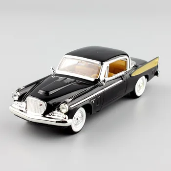 

1:43 Scale kids 1958 Studebaker Golden Hawk vintage hardtop coupe diecast Vehicles metal model old Car toys gift for collection