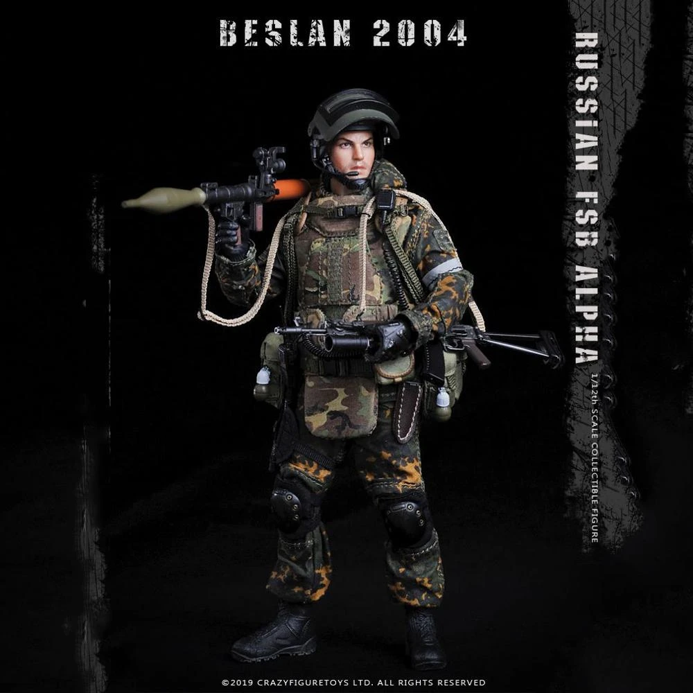Cftoysクレイジーフィギュアlw008 1 12スケールロシアアルファ特殊部隊特殊部隊擲弾グッズフィギュア Aliexpress