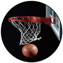 Баскетбольная корзина, круглый ковер, ковры для декора гостиной, коврики для детской комнаты, коврики для спальни, современные коврики