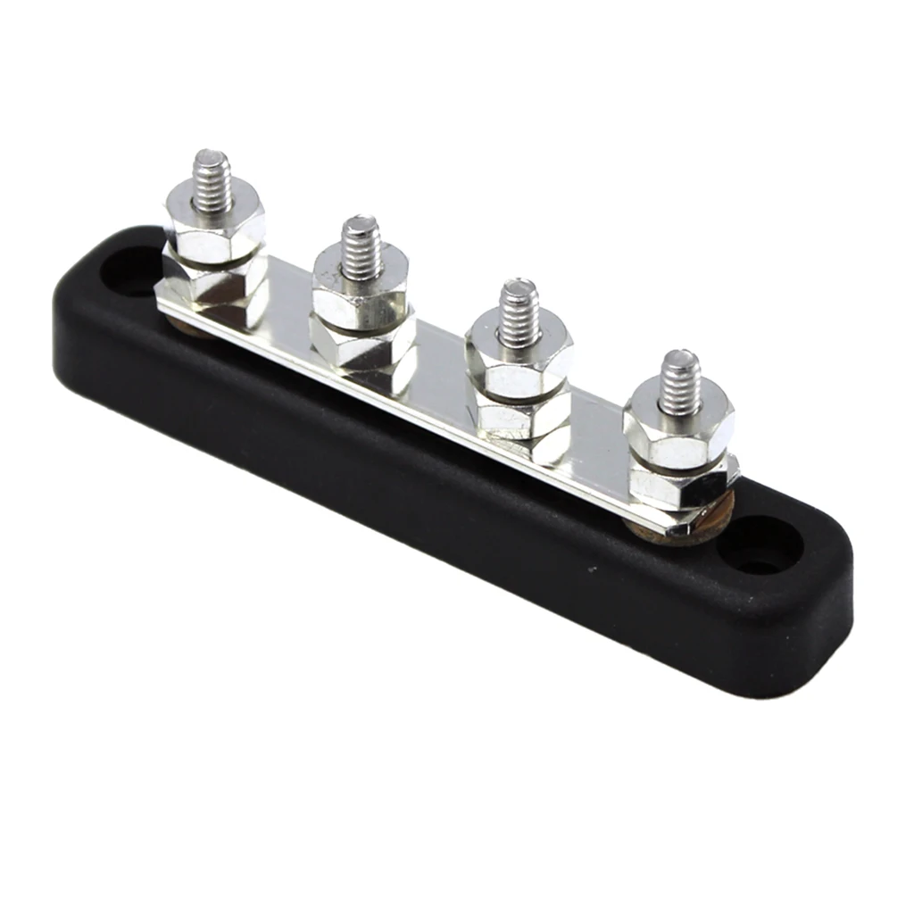 4 Post power distribution block for Automative Boating Fishing Battery Switches Busbars
