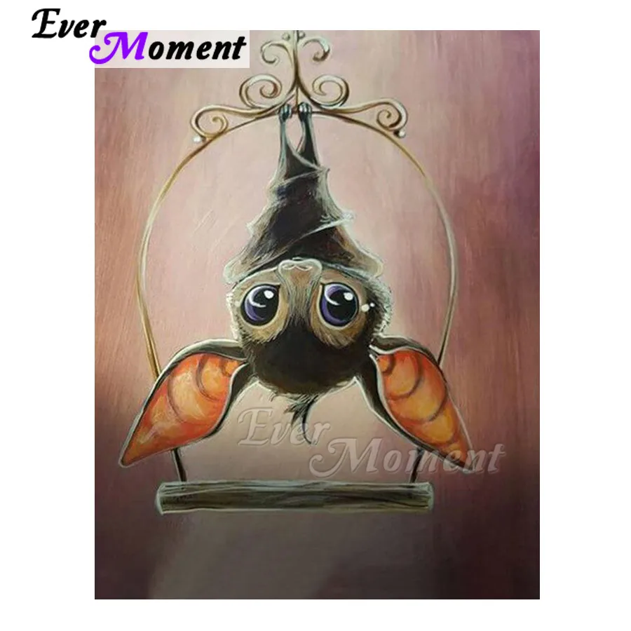 

Ever Moment Diamond Painting Mosaic Bat Handstand 5D DIY Full Square Drill Picture Of Rhinestone Diamond Embroidery ASF1740