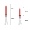 12Pcs Prong Golf Tees Plastic 70 83MM Less Friction Supplies 2