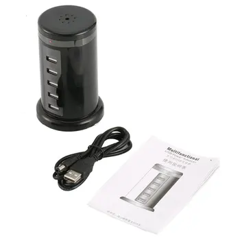 

Household Security Monitoring Multifunction Wireless WIFI HD Video Recoder With 5 USB Charging Ports