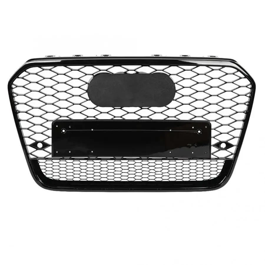 

Hot Sell High Quality For RS6 Style Front Sport Hex Mesh Honeycomb Hood Grill Black for Audi A6/S6 C7 2012 2013 2014